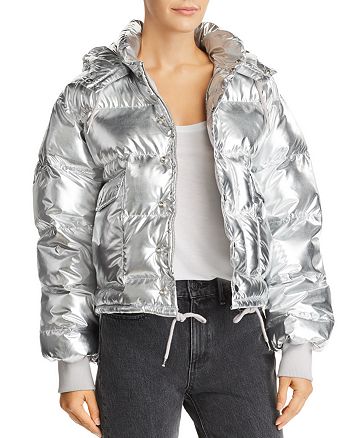 Fabletics Silver Puffer Coats & Jackets for Women
