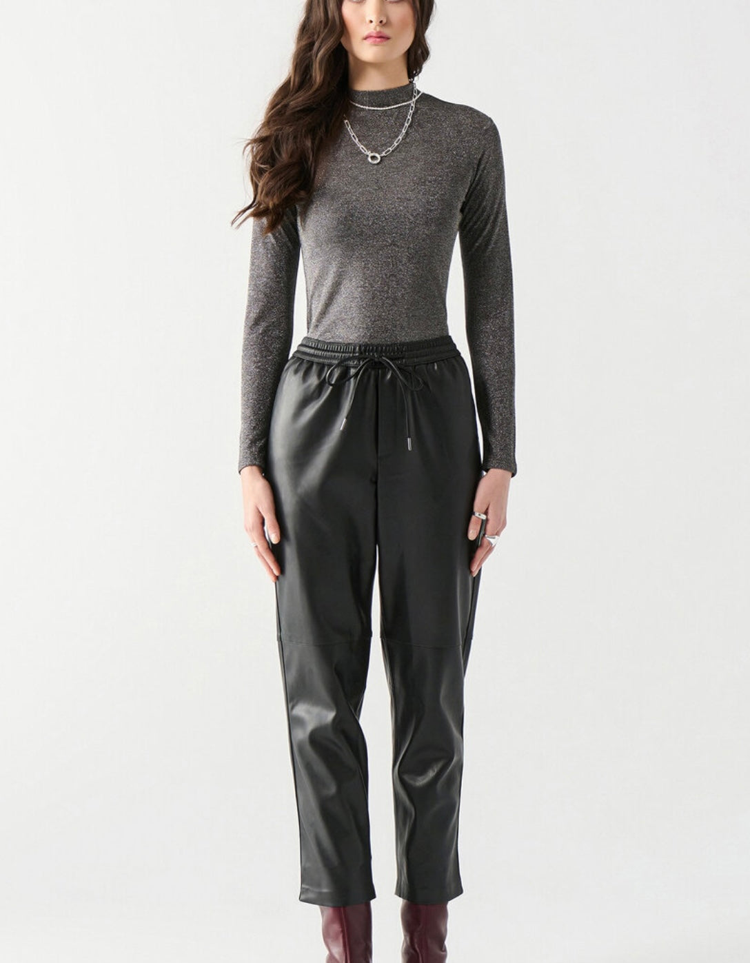 Pull On Straight Leg Pant