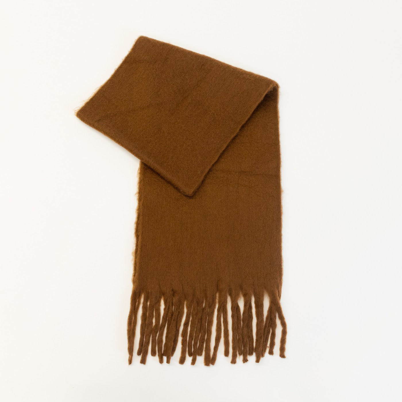 Solid Brown Scarf