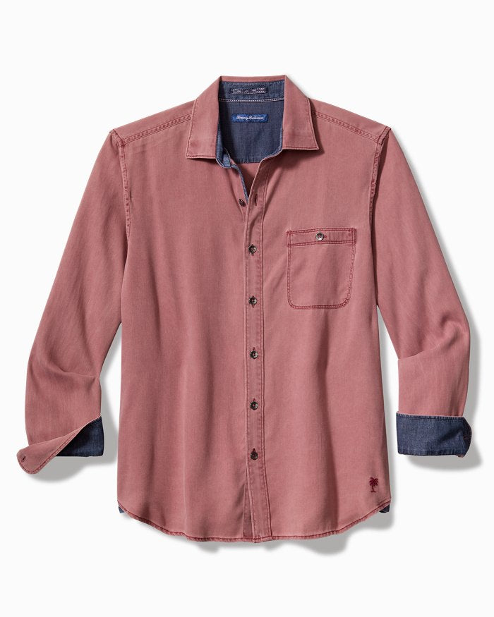 Ocean Wash Twill Long-Sleeve Shirt