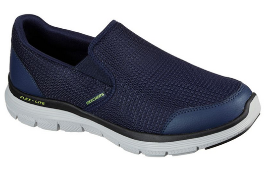 Skechers Men's Flex Advantage 4.0 Slip on Trainers Navy