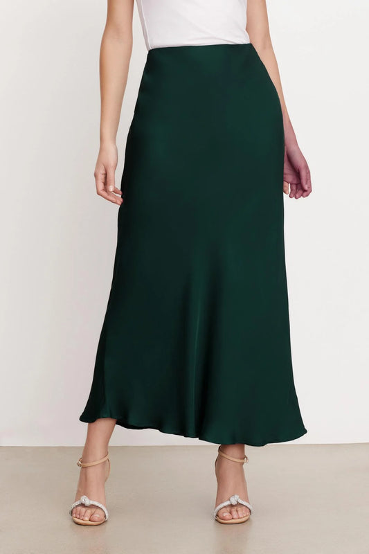 Satin Maxi Skirt