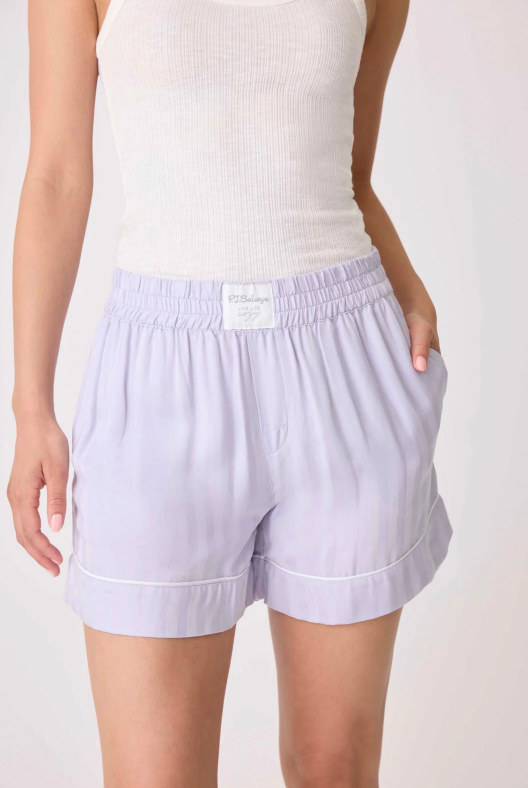 Sunday Sateen Striped Boxer Short