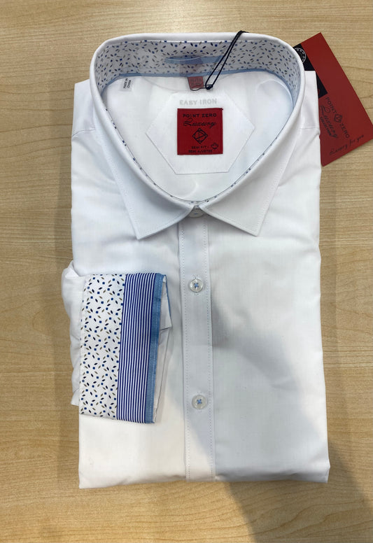 Luxury White Dress Shirt