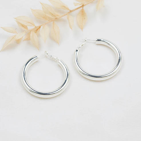 Abundant Hoop (Silver)