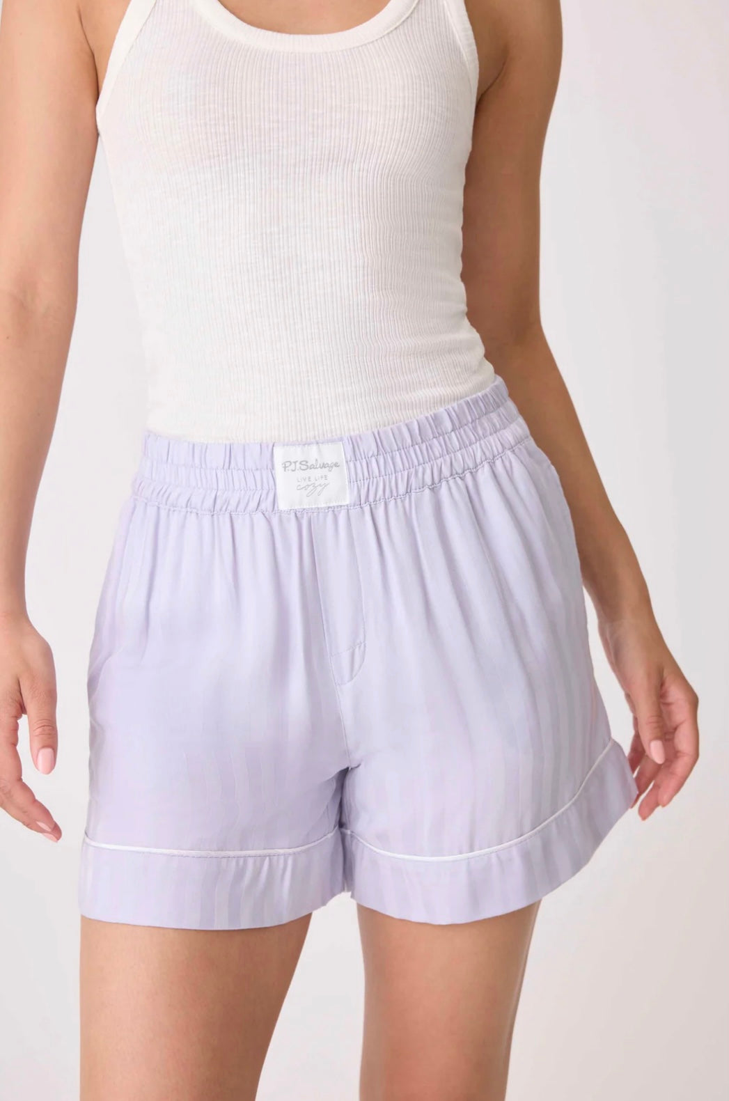 Sunday Sateen Striped Boxer Short