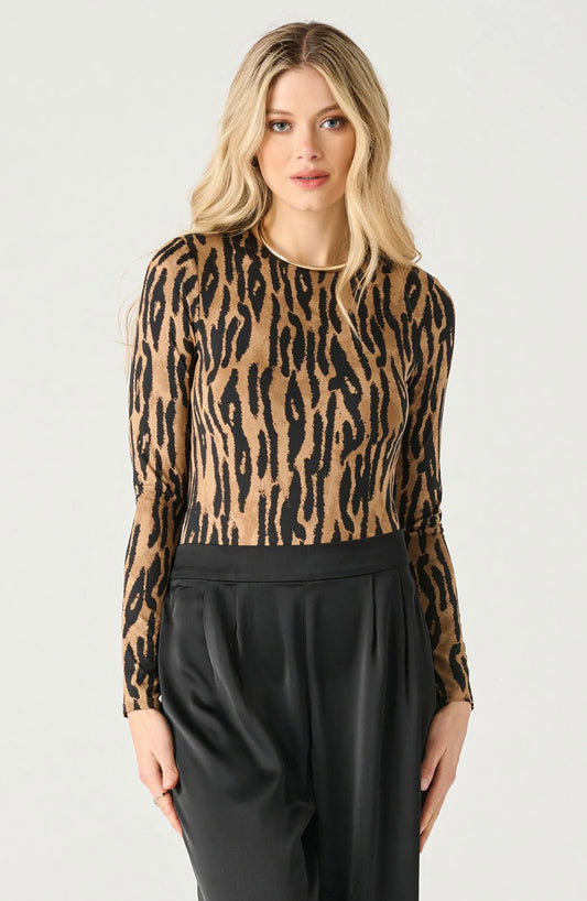 Animal Print Bodysuit