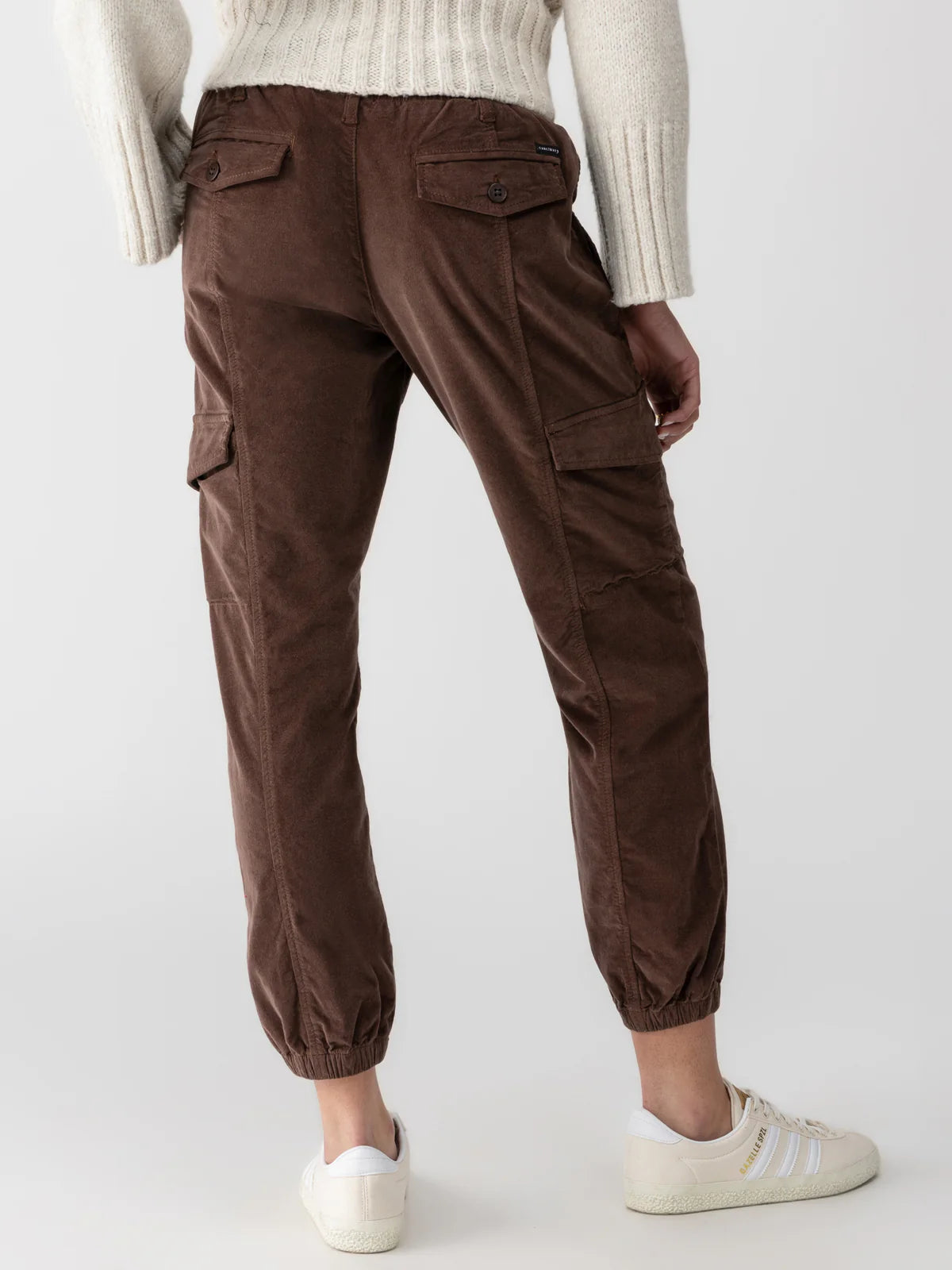 Corduroy Relaxed Rebel Pant in Brown Sugar