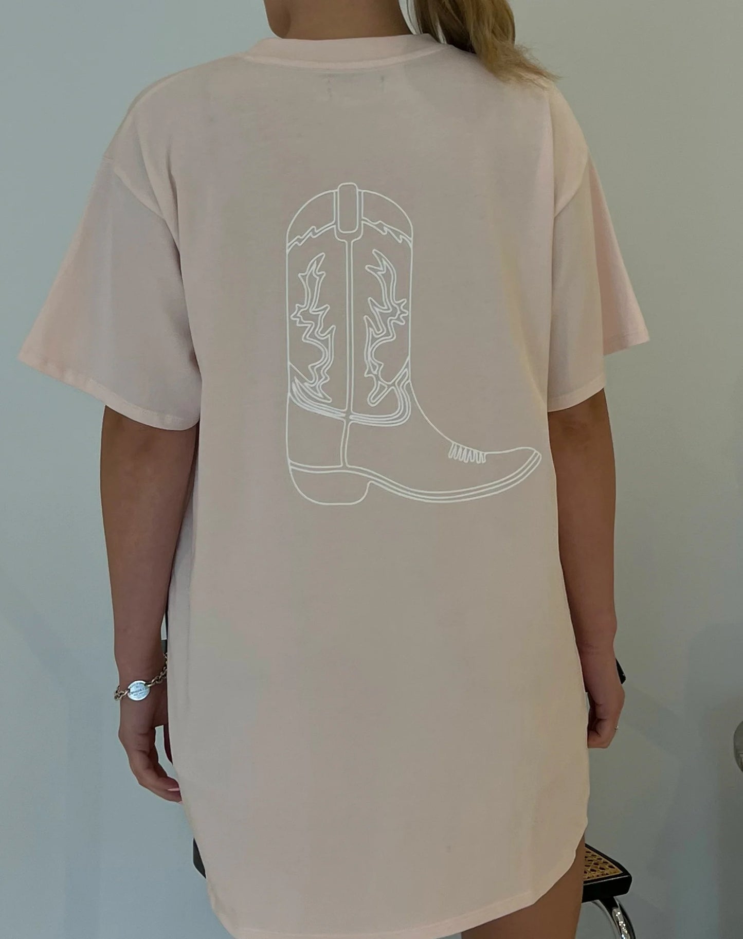 "Cowgirl" XL Oversized Boxy Tee | Bellini