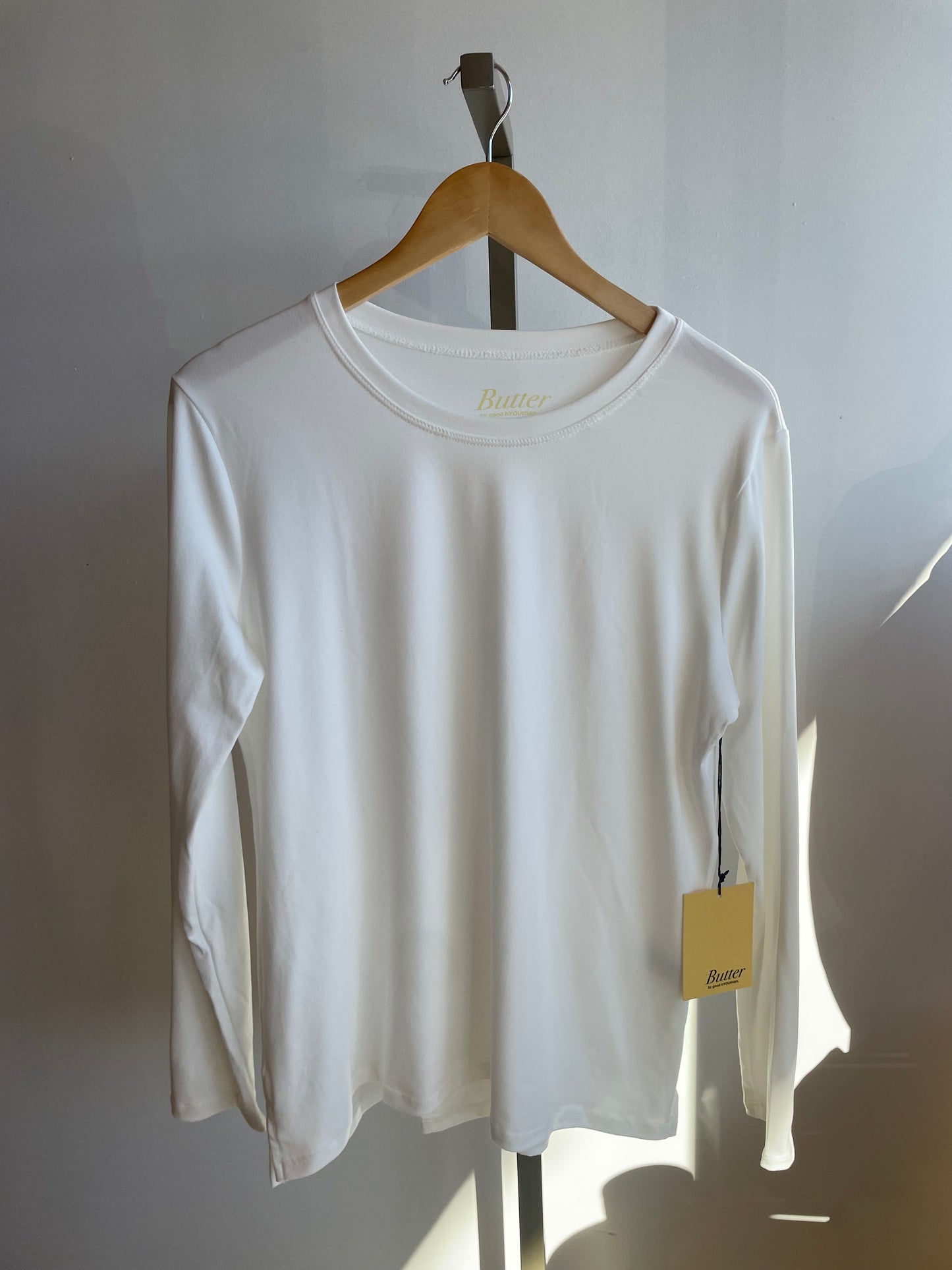 Suzanne Butter Long Sleeve — Ivory White