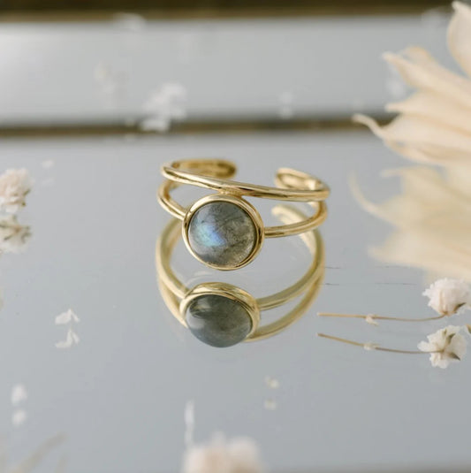 Sophia Ring Labradorite