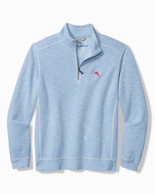 Tobago Bay Half Zip - Blue