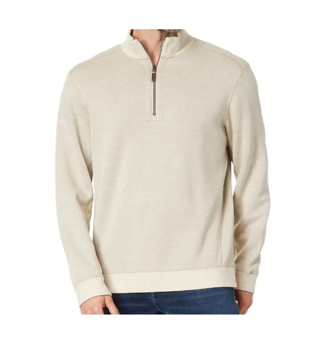 Reversible Flipshore Half Zip Sweater