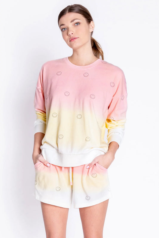 Smiley Sunset Long Sleeve