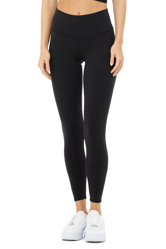 Black 7/8 High-Waist Airbrush Legging