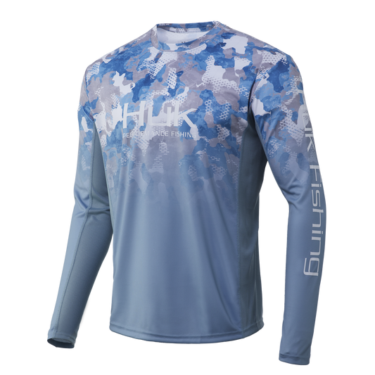 Refraction Camo Fade Long Sleeve Shirt