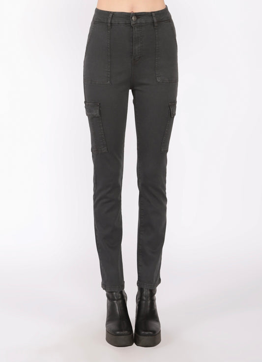 Cargo Pant — Washed Black