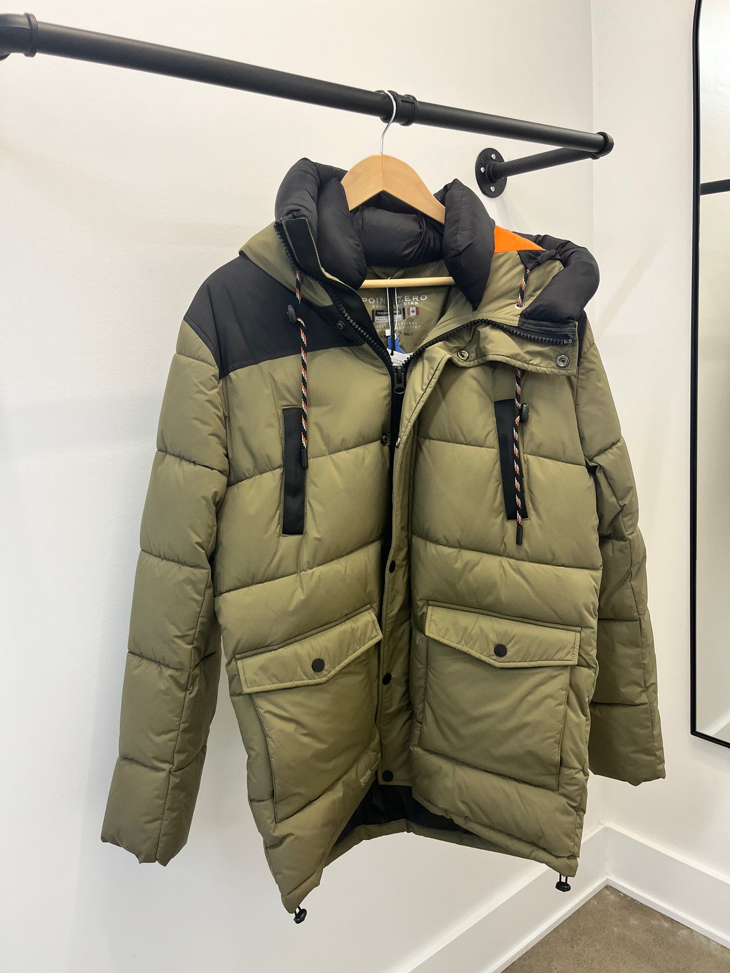 Green Puffer Jacket