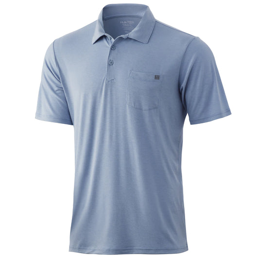 Blue Waypoint Polo