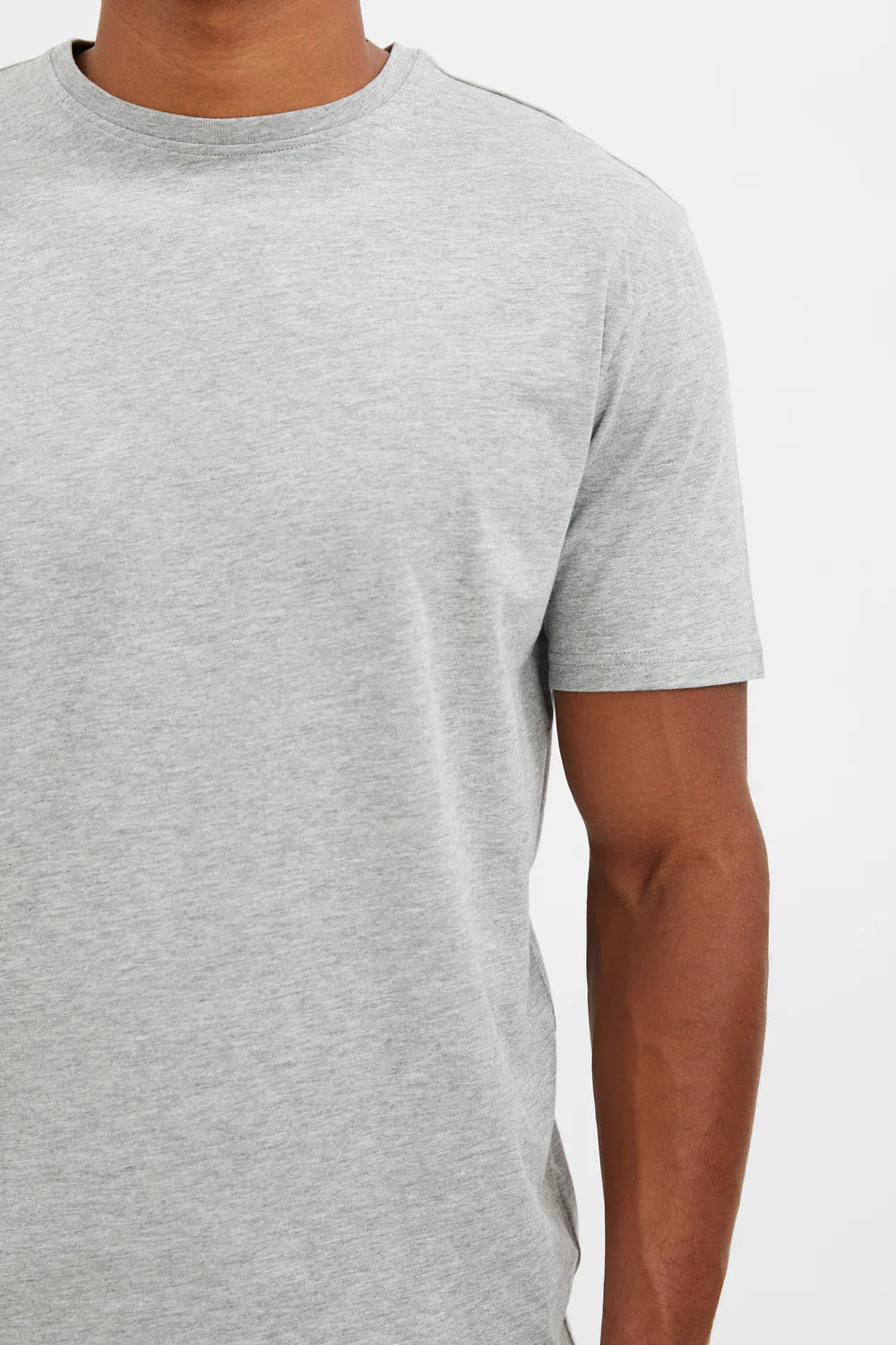 Essential T-Shirt — Oat Mix